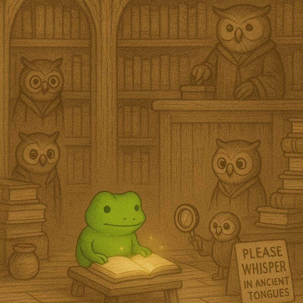 Sprogger Frog Character